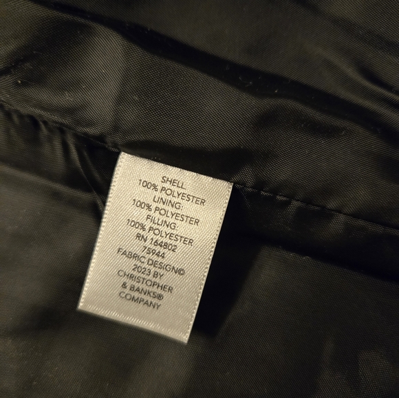 Christopher & Banks Quilted Puffer Vest - Picture 9 of 11